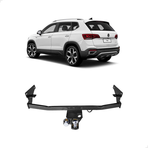 Engate Vw Taos Rabicho Removível Reforçado 2021 Adiante