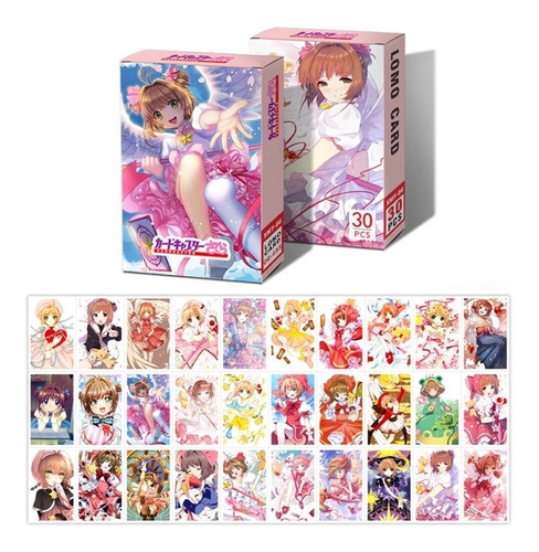 Caja Anime Sakura Card Captor 30 Piezas 