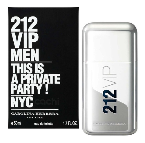 Perfume Carolina Herrera 212 Vip Men 50ml Original