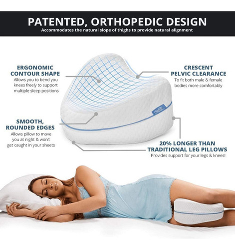 1 Almohada De Soporte Lumbar Cojín Ortopédico