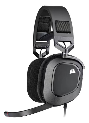 Audifono Corsair Headset Hs80 Rgb Usb Wired, Black