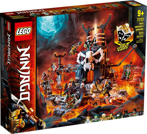 Kit Lego Ninjago Mazmorras Del Brujo De Los Muertos 71722 +3