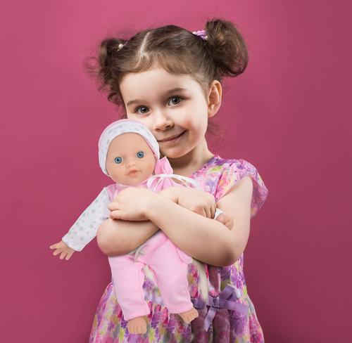 Muñeca Bebe Con Ropa 12 PuLG Regalo Niñas Navidad 33