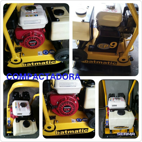 Compactadoras Marca Bacmati Cpb 9 Italiana Motor Honda 6,5