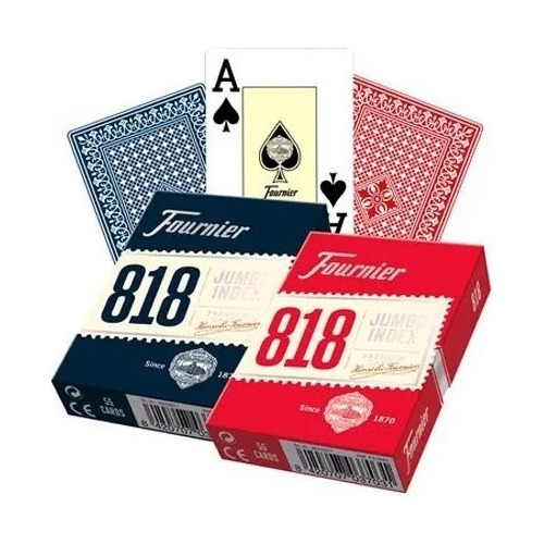 2 Mazos Cartas De Poker Fournier 818 Naipes Poker Blackjack