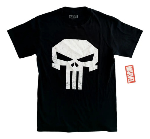 Punisher Logo Marvel Playera 100% Original