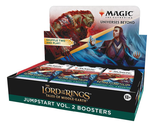 Magic Lord Of The Rings Jumpstart Vol.2 Boosters Box Display