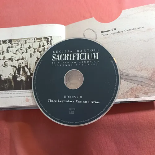 Cecilia Bartoli/sacrificium 1 Cd + 1 Cd Bonus Ed C Librob27 (Usado)
