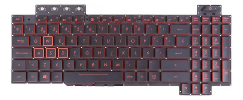 Teclado Para Laptop Asus Fx504g. Fx504ge. Fx504gm. Iluminado