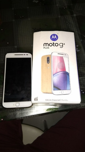 Celular Moto G4 Plus 32 Gb Dual Chip Edição Limitada Bambu