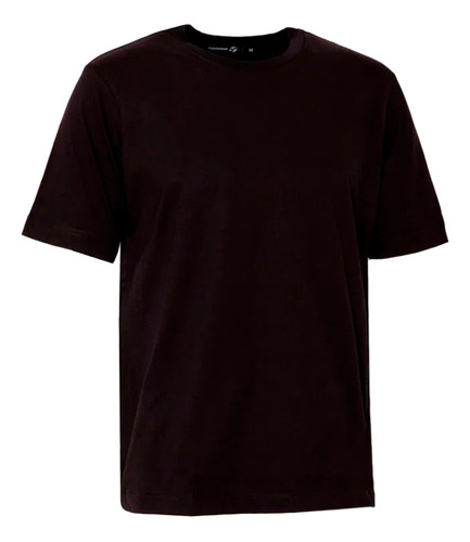 Remera Basica Negro T-shirt Mc Men 165157 Eezap
