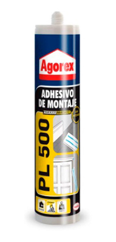 Pegamento Adhesivo De Montaje Agorex 370 G