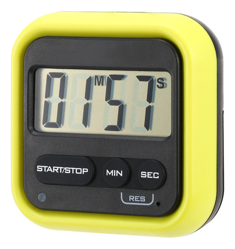 A Cronômetro Digital Lcd Kitchen Timer Com Alarme Alto