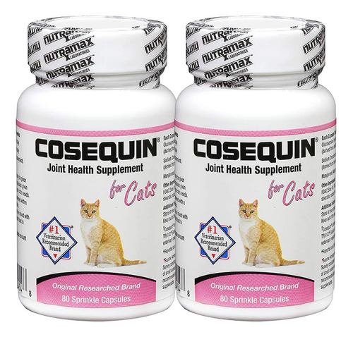 Nutramax Cosequin Joint Health Supplement Para Gatos - Con G