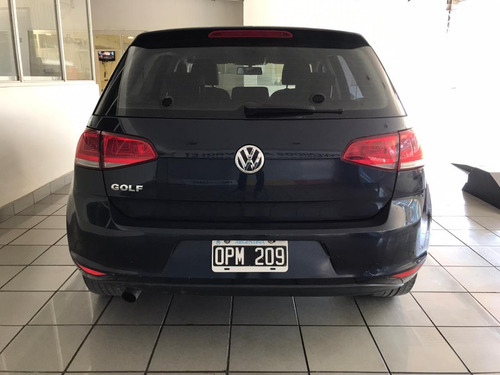 Volkswagen Golf Vii Trendline 2015 Azul