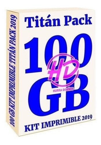 Titán Pack 100 Gb Kits Plantillas Diseños Full Premium