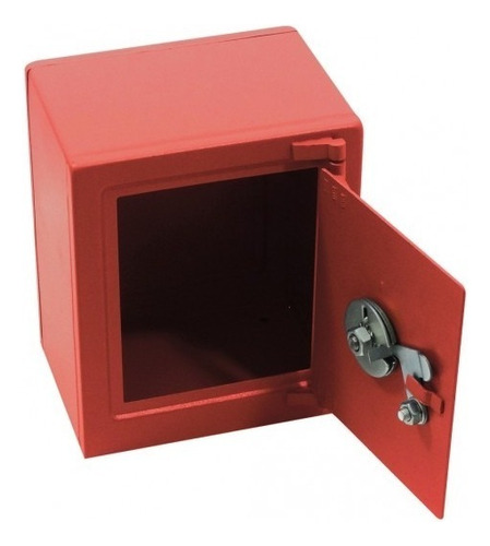 Obi (214544) Caja Metal P/ Dinero C/ Perilla Comb. 11cm Color