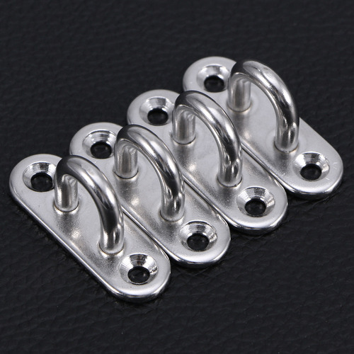 Anclaje De Pared, 8 Unidades, Resistentes, Con Argolla Para