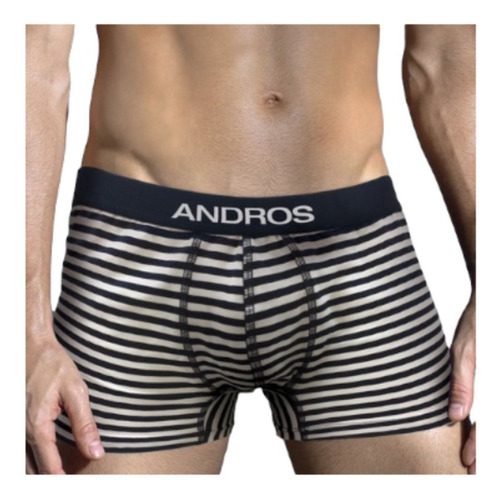 Calzoncillo Boxer Algodon Lycra Sin Costura Andross 5902