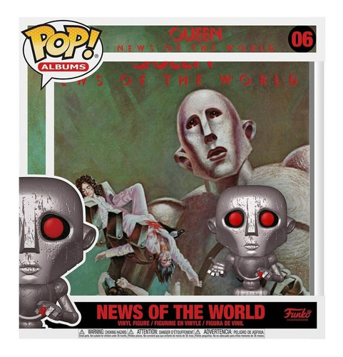 Funko Pop Album Queen - New Of The World #06 Rocks