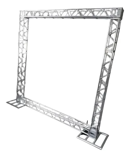 comprar Kit Trave Dj Box Truss Q25 3x3m Iluminação 100% Aluminio