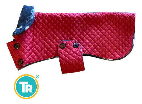 Abrigo Capa Capitoneada Impermeable Para Perro - Talle 4