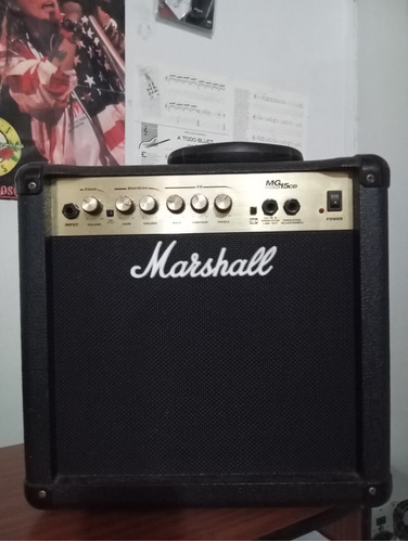 Amplificador Marshall Original Mg 15cd 