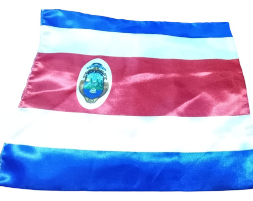 Banderín Con Base Para Escritorio De Costa Rica 40 Cm.