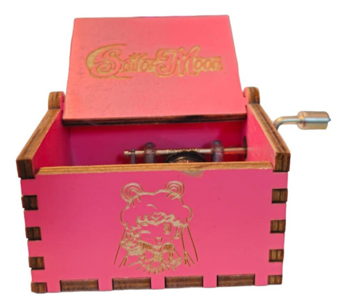 Cajita Musical Sailor Moon Rosa Caja Música - Eternia Store