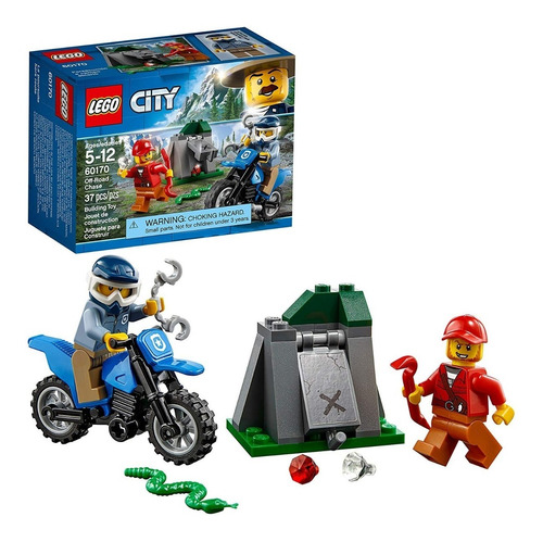  Lego Juego De Construcción City Police Persecución