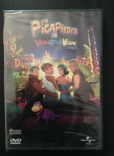 Dvd Picapiedras En Las Vegas Nuevo Y Cerrado De Fábrica!!