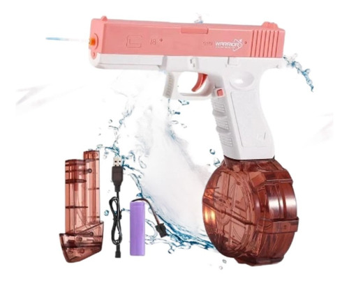 Pistola De Agua Automática  Bomba Mejorada, Diseño Liviano.