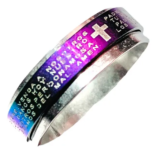 Anillo padre nuestro giratorio sale