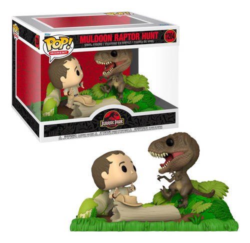 Funko Pop Muldoon Raptor Hunt (1204) Jurassic Park Tarjet