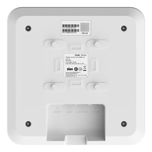 Punto De Acceso Wifi 6 Ruijie 1.2 Gbps Rg-rap2060-(g)