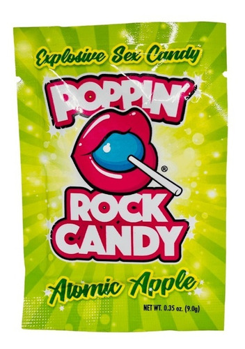 Caramelos Para Sexo Oral - Popping Rock Candy Manzana