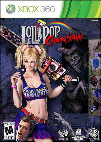 Jogo Xbox 360 Lollipop Chainsaw Físico Original Com Manual