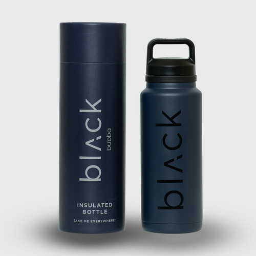 Double Wall Insulate Bottle Indigo 34 Oz Black Bubba