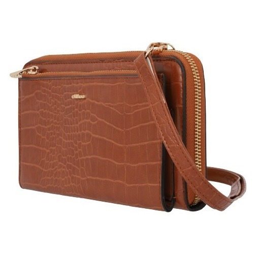 Bolso Crossbody Mujer Color Camel 851-73