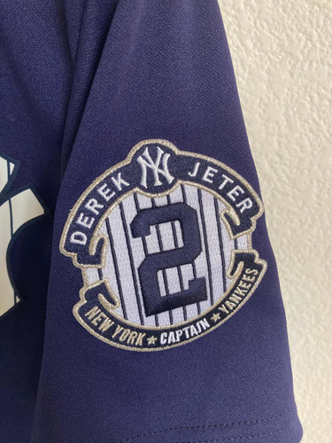 Jersey Yankees New York Edición Especial Retiro Derek Jeter (Usado)