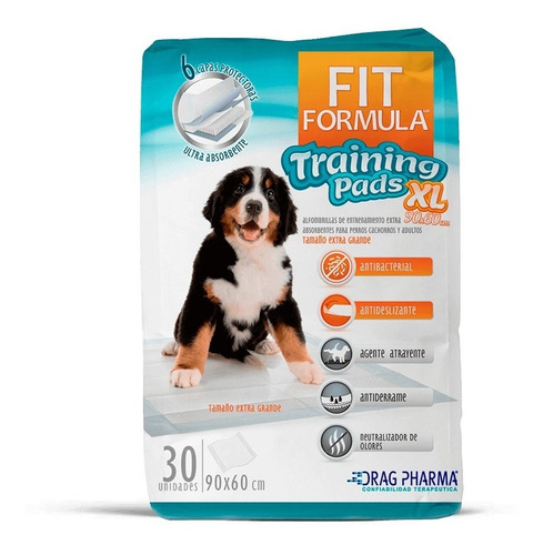 Sabanillas Fit Formula Entrenamiento Perros 60x90cm X 30 Un.