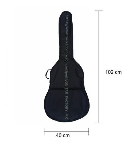 Funda Para Guitarra Acustica - Doble Correa