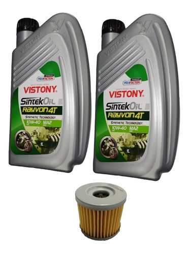 2 Aceites 10w40 Semi Sintetico Mas Filtro Keeway Rks