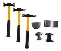 Comprar Kit Set 7 Piezas Martillos Desabolladores Crownman