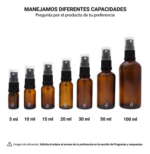 Frasco Atomizador Pluma 10 Ml Vidrio Perfumero Spray 5pz