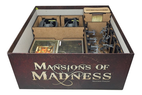 Kit Organizador + Sleeves Mansions Of Madness Bucaneiros