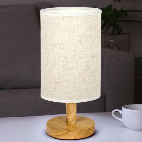 Lámpara De Mesa Con Luz Nocturna En V Para Dormitorio, 3 Dir