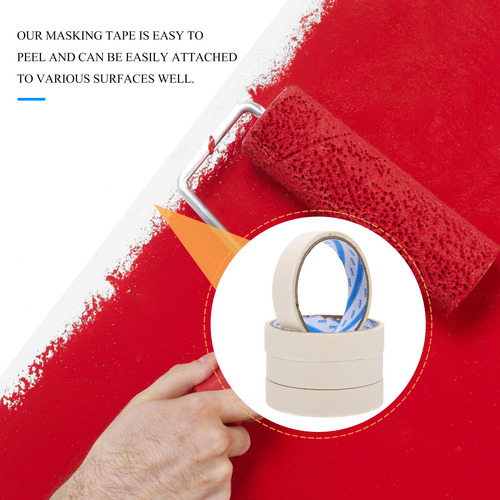 Cinta Adhesiva De Color Beige Con Capacidad Para Escribir 10