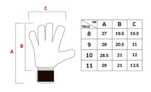 Guantes Arquero Adulto Drb Master 20 Fútbol