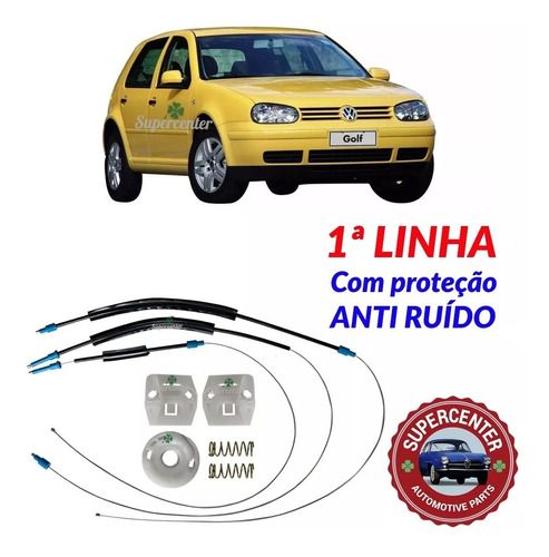 Kit Reparo Máquina Vidro Elétrico Dianteiro Golf 99/13 Bora